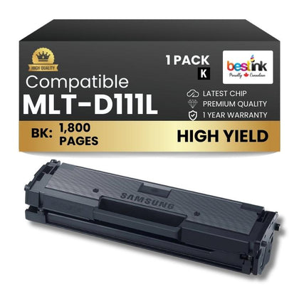 Compatible Samsung MLT-D111L 1 Pack (High Capacity)