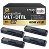 Compatible Samsung MLT-D111L 4 Pack