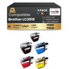 Brother LC3019 Compatibe Ink Cartridge BK/C/M/Y ( 5 Pack ) Super High Yield