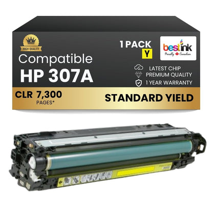 Cartouche de toner noir compatible HP 307A CE740A