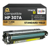Cartouche de toner noir compatible HP 307A CE740A