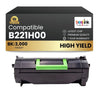 Cartouche de toner noir compatible Lexmark B221H00 (1 paquet)