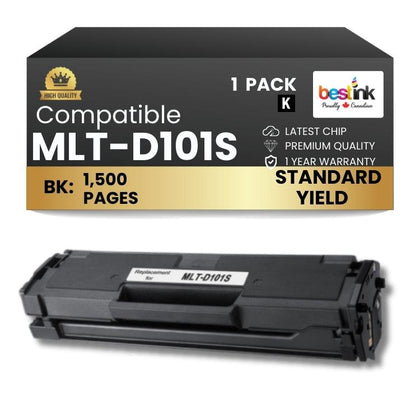 Compatible  Samsung MLT-D101S  Black 1 Pack