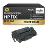 Cartouche de toner noir haute capacité compatible HP 11X Q6511X