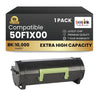 Compatible Lexmark  50F1X00 Black EXTRA High Yield Capacity 1 Pack