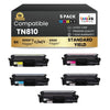 Brother TN810 Toner Cartridge 2BK/C/M/Y ( 5 Pack ) Standard Yield