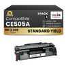 Cartouche de toner noir compatible HP 05A CE505A (1 paquet)