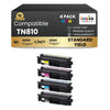 Brother TN810 Toner Cartridge BK/C/M/Y ( 4 Pack ) Standard Yield