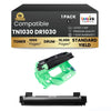 Brother TN1030 DR1030 Toner Cartridge and Drum Combo ( 1 Pack ) Standard Yield