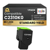 Cartouche de toner noir compatible Lexmark C2310K0