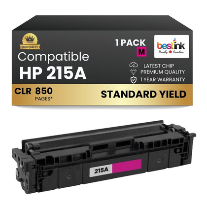 Compatible HP 215A W2313A Magenta Toner Cartridge Standard Yield- With Chip
