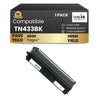 Cartouche de toner noir haute capacité compatible Brother TN433BK (1 paquet)