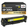 Compatible HP 305A CE412A Yellow Toner Cartridge Standard Yield