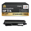 Cartouche de toner noir compatible HP 17A CF217A (1 paquet)