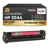 Compatible HP 304A CC533A Magenta Toner Cartridge Standard Yield