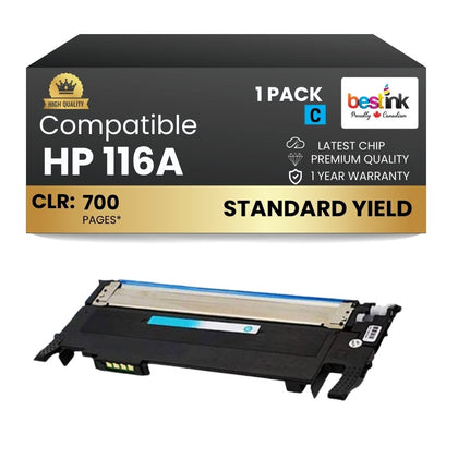 Compatible HP 116A W2061A Cyan Toner Cartridge