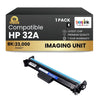 Compatible HP 32A CF232A Black Drum - With Chip (1 Pack)