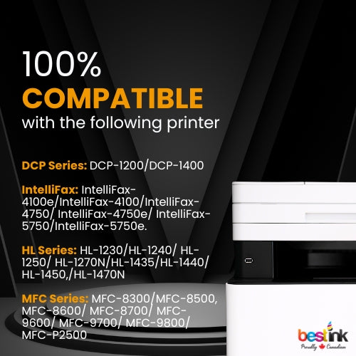 Brother TN460 DR400 Compatible Toner Cartridge and Drum Combo(1 DRUM & 1 TONER)