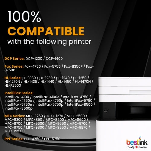 Compatible Brother DR400  Drum ( 1 Pack) Black