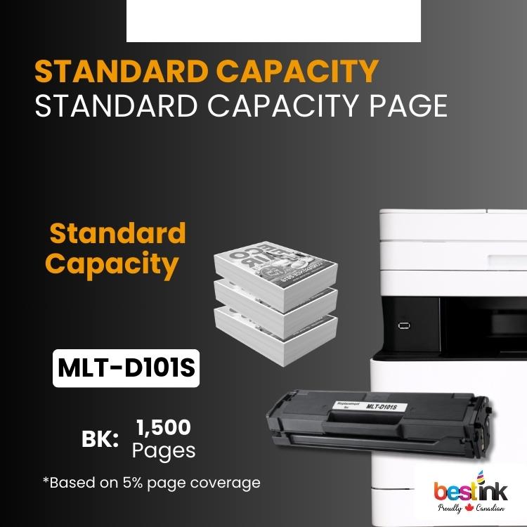 Compatible  Samsung MLT-D101S  Black 1 Pack