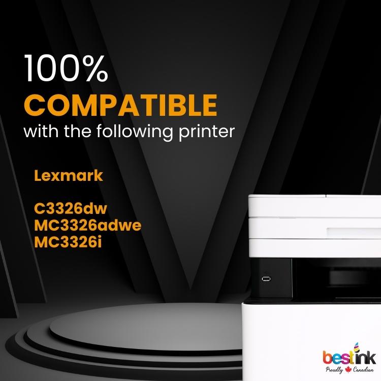 Compatible Lexmark E260X22G Photoconductor Kit (toner not included)