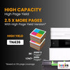 Compatible Brother TN436 Toner Cartridge Combo 2BK/C/M/Y Extra High Yield (5 Pack)