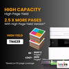 Compatible Brother TN439 Toner Cartridge Combo Ultra High Yield 2BK/C/M/Y (5 Pack)