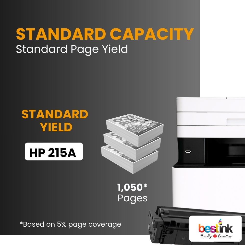 Compatible HP 215A W2312A Yellow Toner Cartridge Standard Yield- With Chip