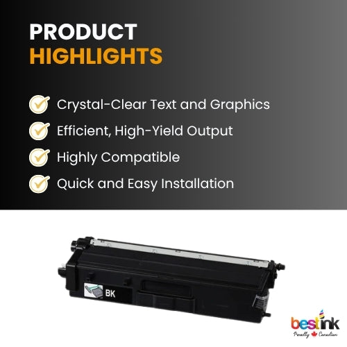 Compatible Brother TN439BK Black Toner Cartridge Ultra High Yield ( 1 Pack )