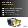 Brother LC402XL Compatible Ink Cartridge BK/C/M/Y ( 4 Pack ) High Yield