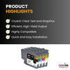Brother LC404 Compatible Ink Cartridge BK/C/M/Y ( 4 Pack ) Standard Yield