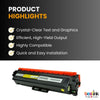 Compatible HP 410A CF412A Yellow Toner Cartridge