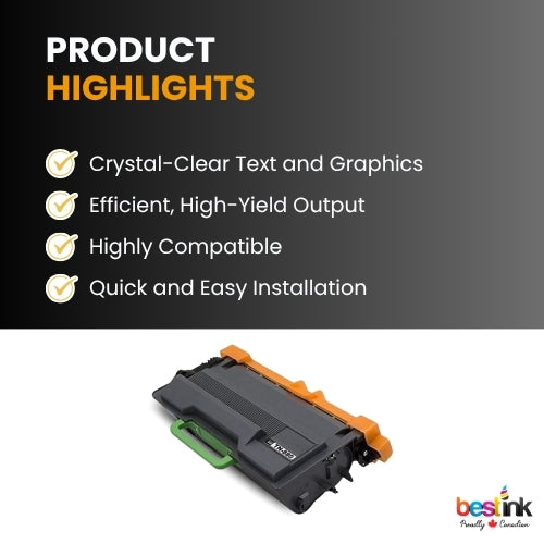 Brother TN880 Compatible Toner Cartridge Black Super High Yield ( 1 Pack )