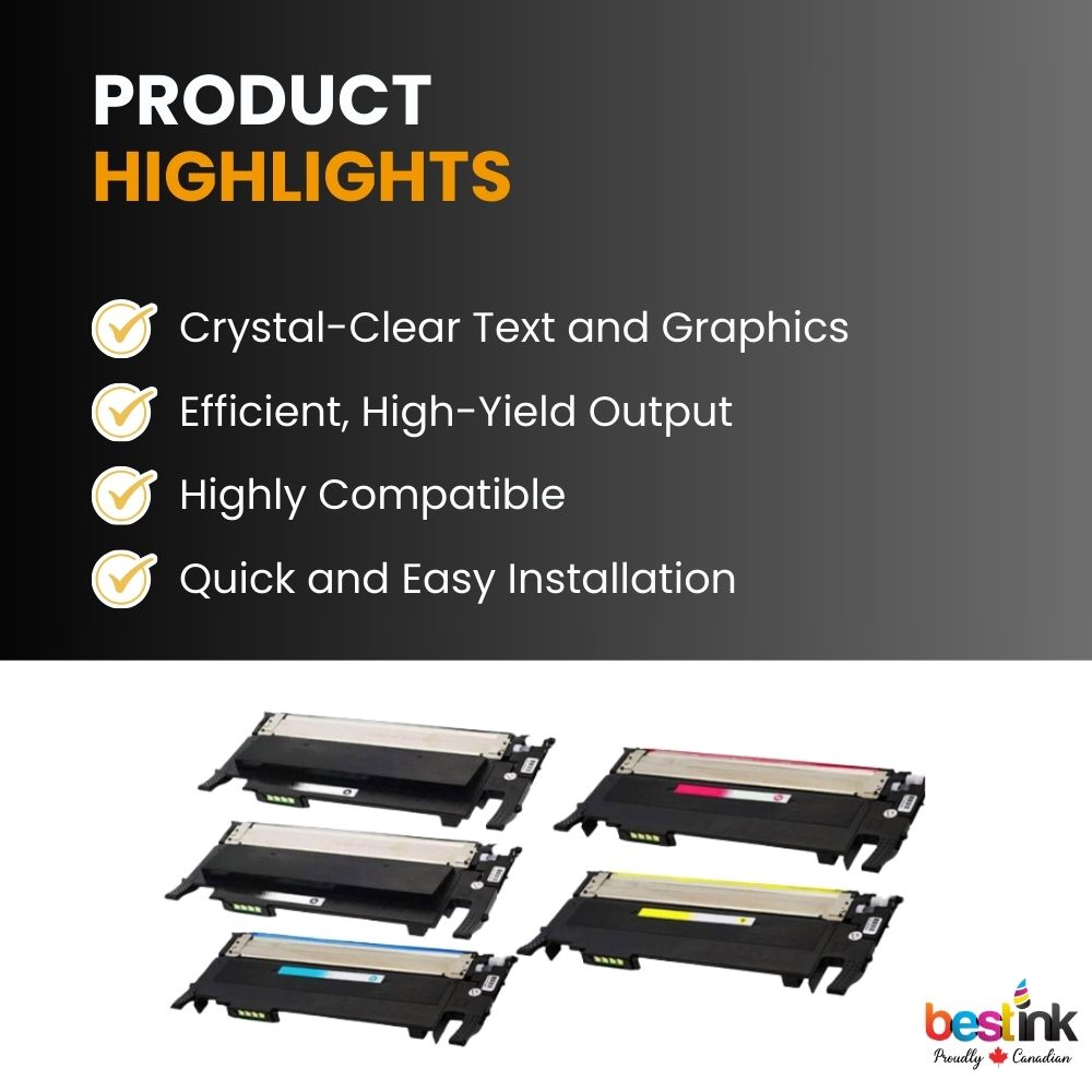 Compatible HP 116A Toner Cartridge Combo 2BK/C/M/Y (5 Pack)