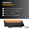 Toner noir compatible Samsung CLT-K406S (1 paquet)