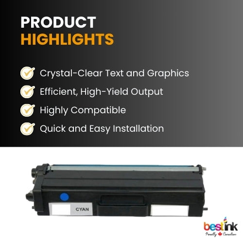 Compatible Brother TN436C Cyan Toner Cartridge Extra High Yield ( 1 Pack )