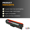Compatible HP 410X CF413X Magenta Toner Cartridge High Yield