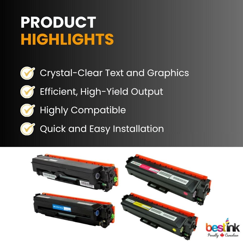 Cartouche de toner noir compatible HP 410A CF410A