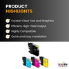 Brother LC65 Compatible Ink Cartridge ( 4 Pack ) BK/C/M/Y High Yield