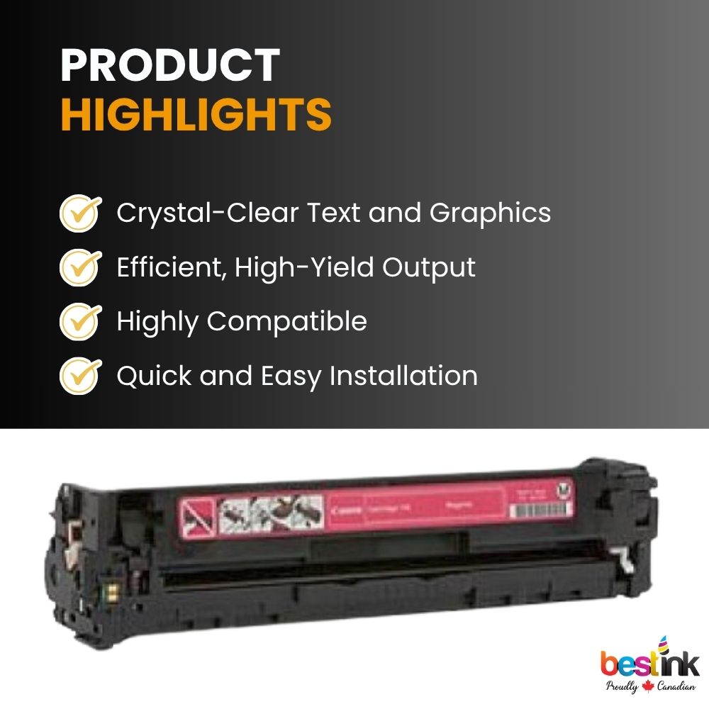 Compatible HP 304A CC533A Magenta Toner Cartridge Standard Yield