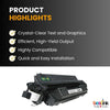 Toner laser noir HP 10A Q2610A (1 paquet)