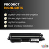 Cartouche de toner noir compatible HP 17A CF217A (1 paquet)