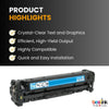 Compatible HP 305A CE411A Cyan Toner Cartridge Standard Yield