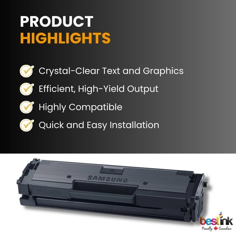 Compatible Samsung MLT-D111S 1 Pack