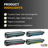 Cartouche de toner noir compatible HP 307A CE740A