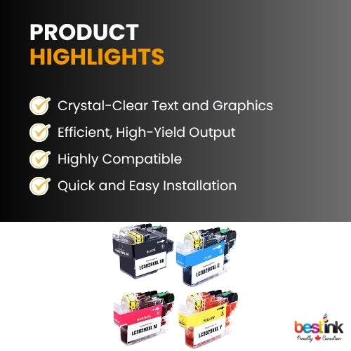 Brother LC3029XXL Compatible Ink Cartridge BK/C/M/Y ( 4 Pack ) High Yield