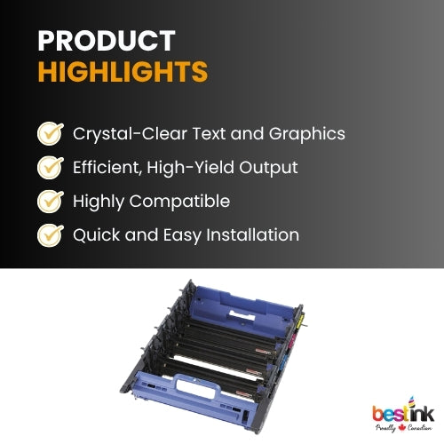 Brother DR331 Drum Unit BK/C/M/Y ( 4 Pack ) Standard Yield