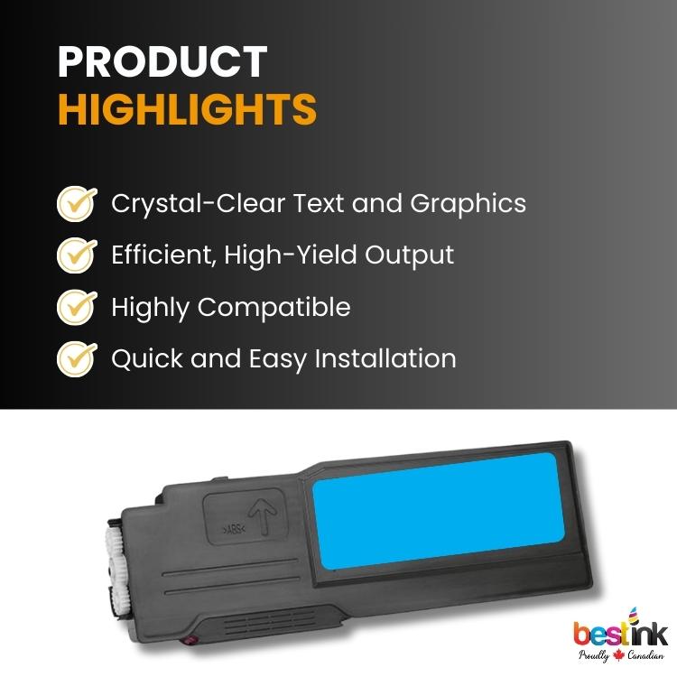 Cartouche de toner noir compatible Xerox 106R01630, 1 paquet