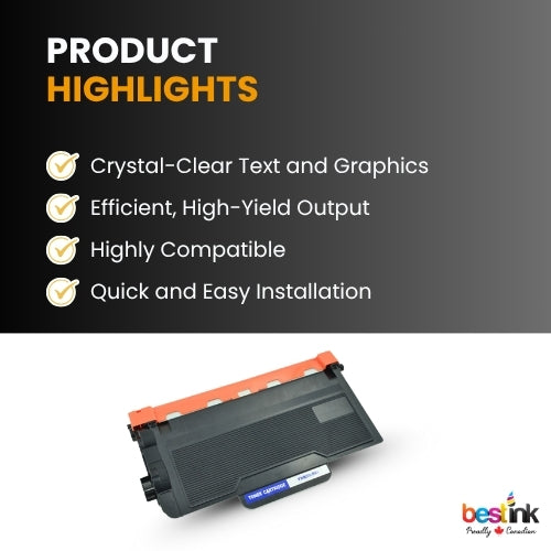 Brother TN850 Compatible Black Toner Cartridge ( 1 Pack ) High Yield