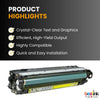 Cartouche de toner noir compatible HP 307A CE740A